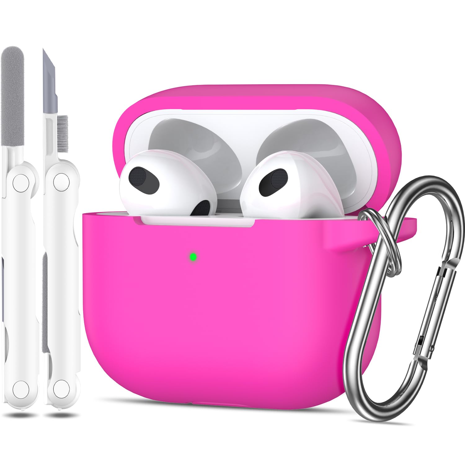 Amazon | MHYALUDO AirPods 第 3 世代ケースカバー 2021、軍用グレード