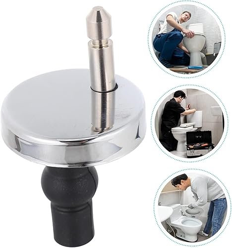 Miniatura 3 de Upgraded 2 Full set Toilet Seat Hinge Fixings Top Fix Nuts Screws Quick Release Hinges Fittings Rubber Back To Wall For Toilet Seat Hinges