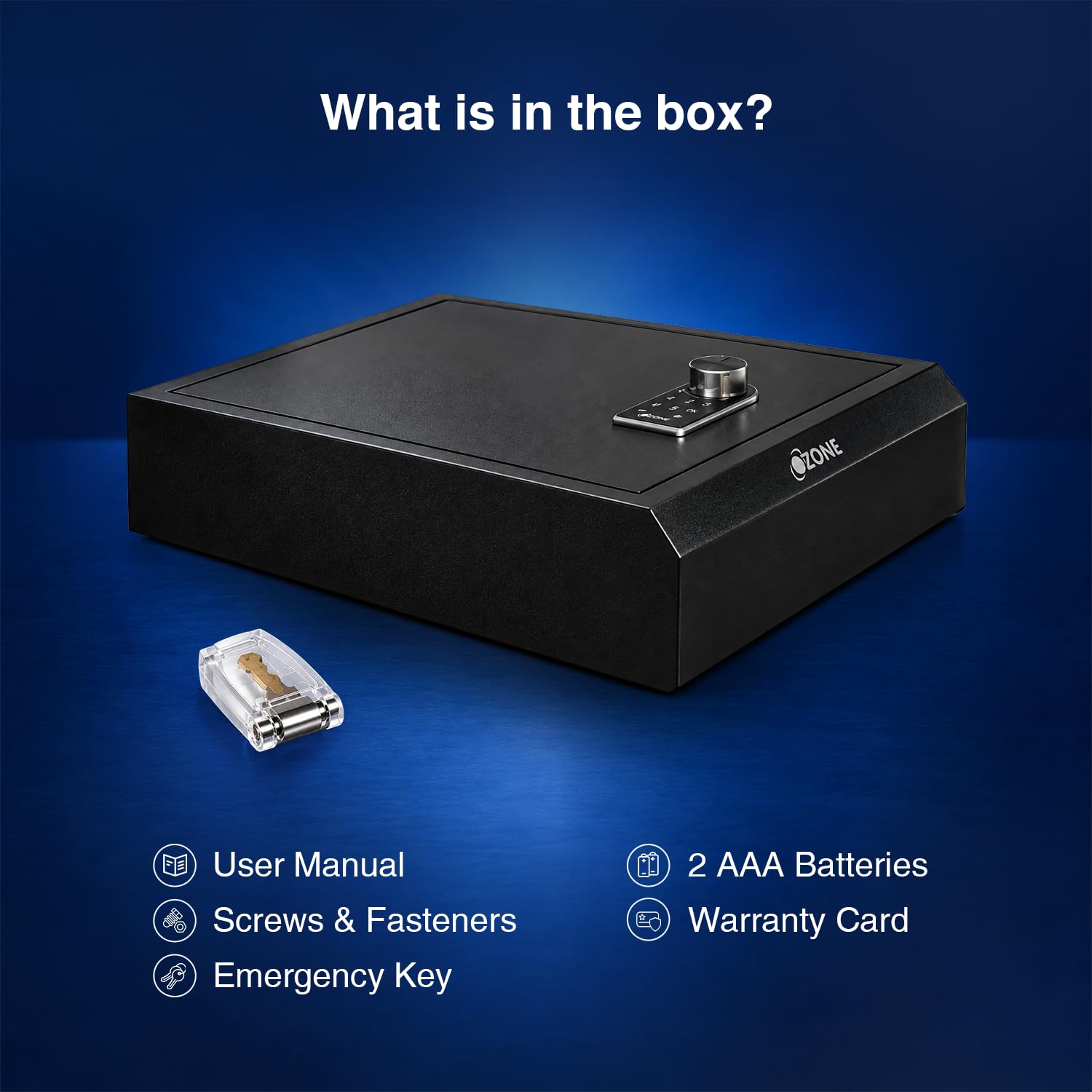 Digital Safe Locker - Secure Home & Office Storage -8