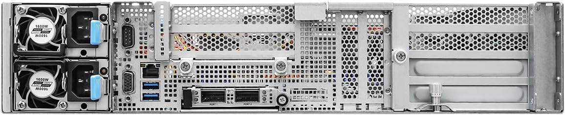 ASRock Rack Server GPU Barebone 2U2G-GENOA Single Socket SP5 (LGA 6096), AMD EPYC™ 9005*/9004 2GPU