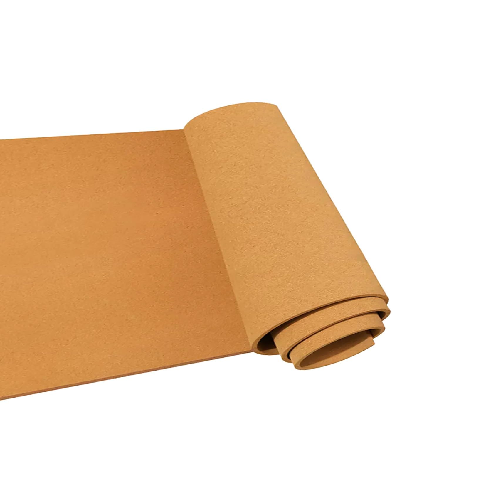 TOYOUNGUPCork Roll, Cork Board For Home, Cork Shelf Liner, Bulletin Board, Easy To Cut, 1/3" 1/4" Thick, For Diy Supplies Home School, Brown (Color : Thick 6mm, Size : 0.6mx1.5m(2ftx4.9ft))