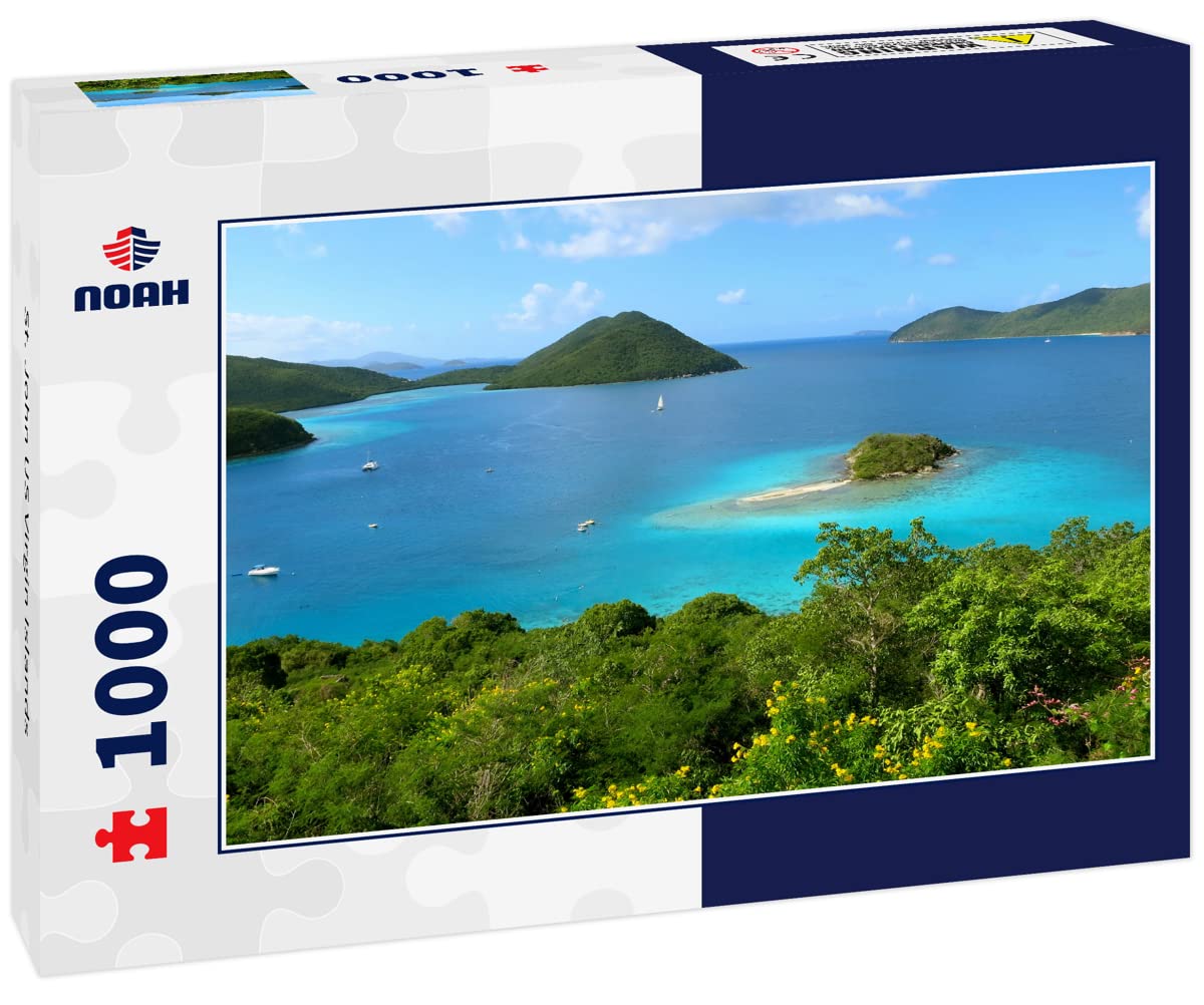 Amazon.com: Noah Jigsaw Puzzle St. John US Virgin Islands 1000