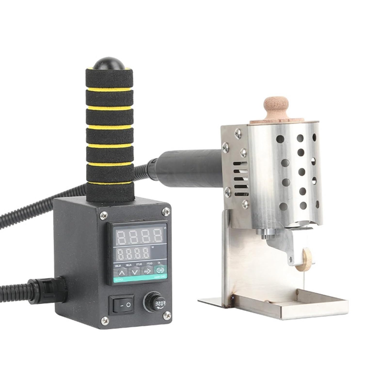 Ręczna maszyna do zwijania kleju topliwego, dozownik kleju topliwego o mocy 200 W do wklejania opakowań, ręczna maszyna do etykietowania klejem topliwym 50 ml wkład Sol, możliwość regulacji temperatur