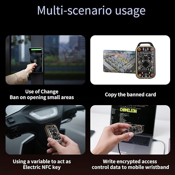 Chameleon 3.0 Smart Card Emulator Chameleon Ultra Access Control Card Smart NFC Reader/Writer Sniffer Chameleon Detective Card Copier - 2