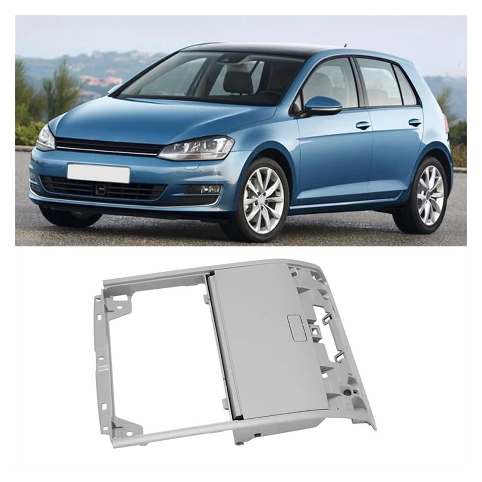 Scatola Occhiali Sole Auto per Golf 7 MK7 2013-2021 5TD868837 5GG868837 Portaocchiali da Sole per Auto Custodia Occhiali Scatolas Portaoggetti Occhialis