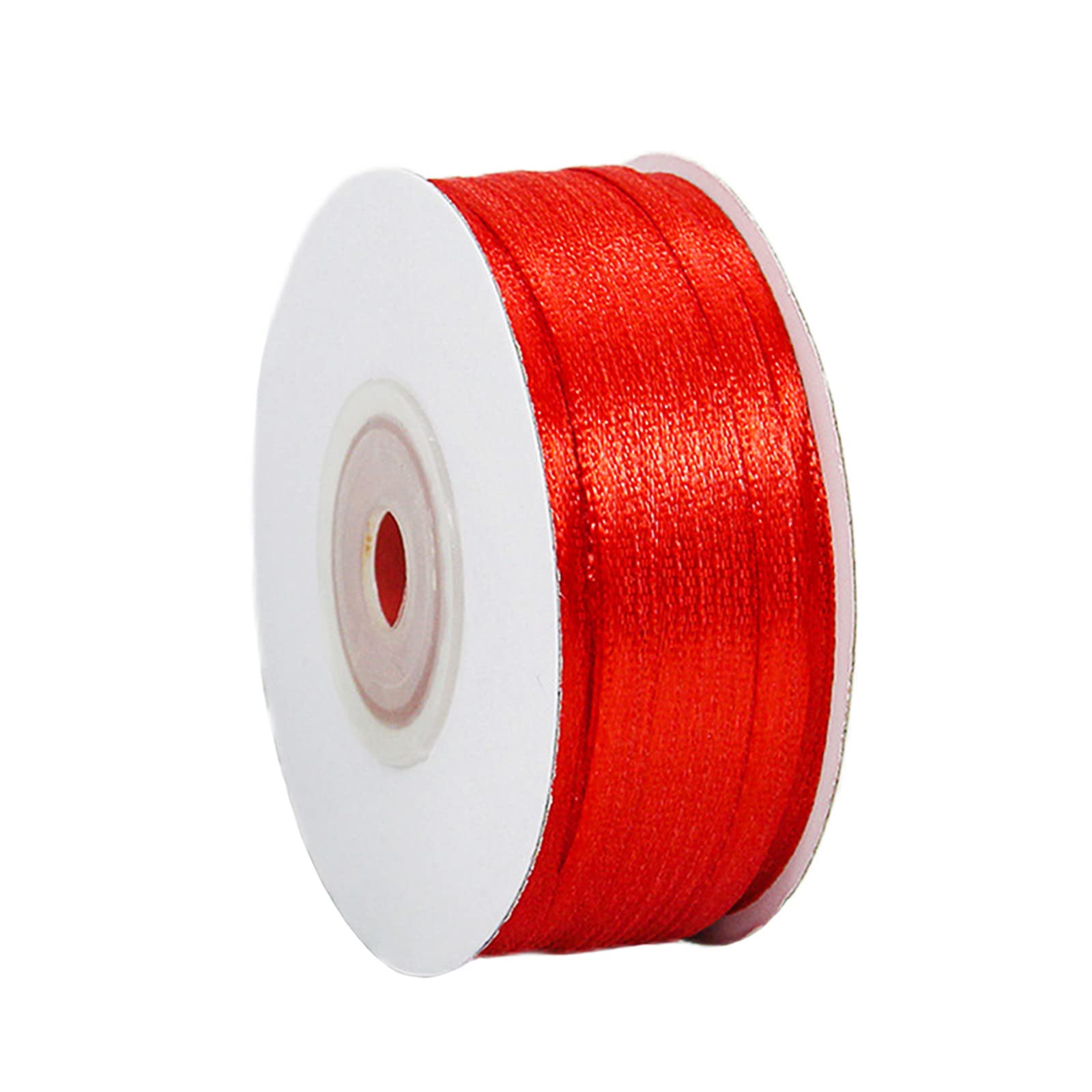 50mm Wide White Ribbon Thick Wedding Car Ribbon 22m, 2 inch Thick White Satin Ribbon for Gift Wrapping Wedding Car Christmas Birthday Cake Hair Bow Florist Bouquet Crafts Decorations — view 135