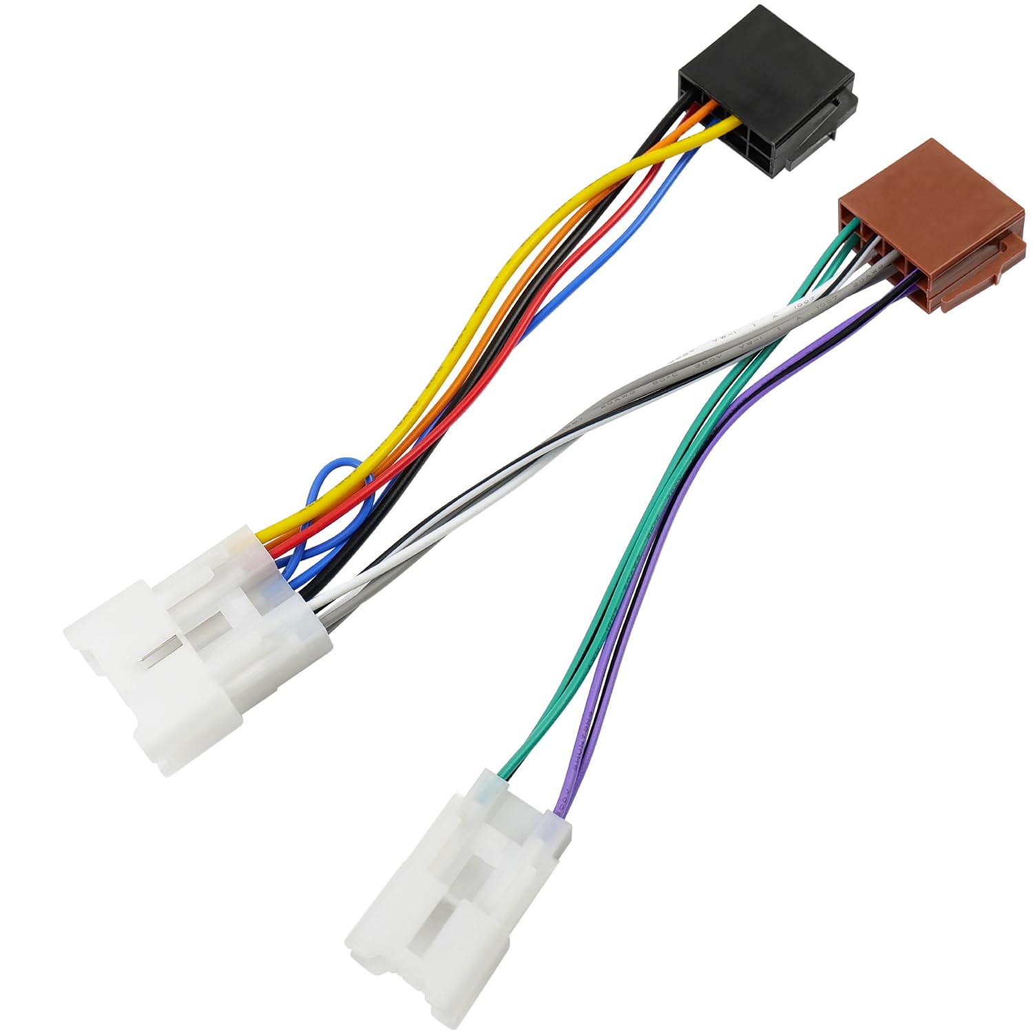 ISO Wiring Harness Compatible with Toyota Subaru Lexus Scion Car Radio Stereo Wire Harness Adapter Connector Plug