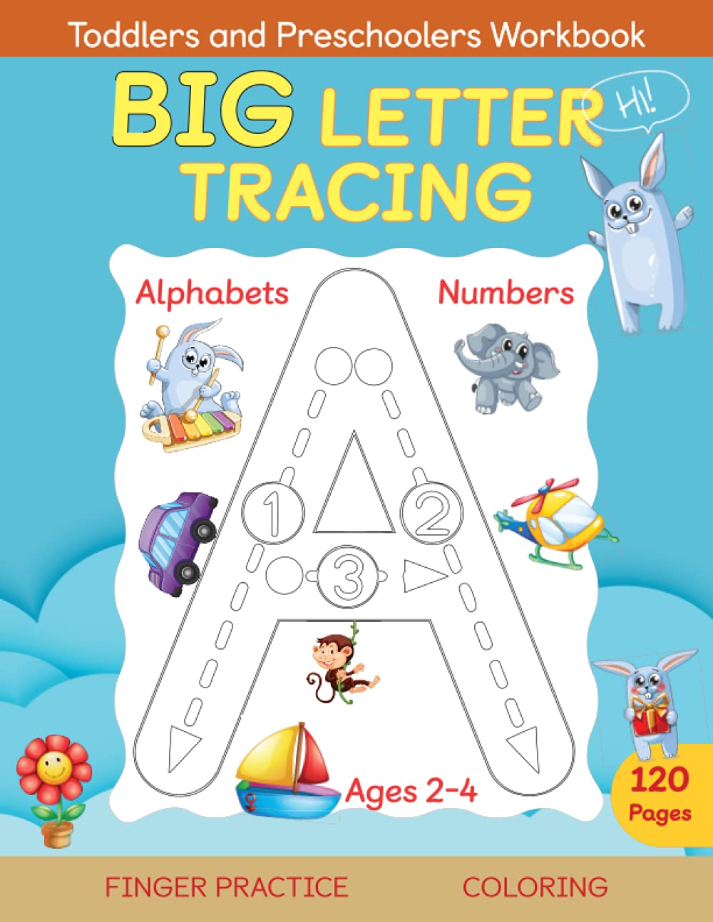 Buy Big Letter Tracing for Toddlers and Preschoolers Ages 24 Mr. B