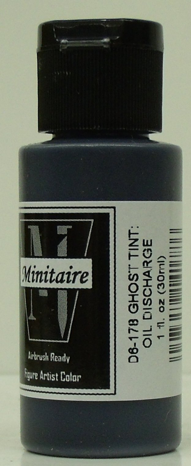 Badger Airbrush Minitaire airbrush paint GHOST TINT OIL DISCHARGE 1oz/60ml D6-178