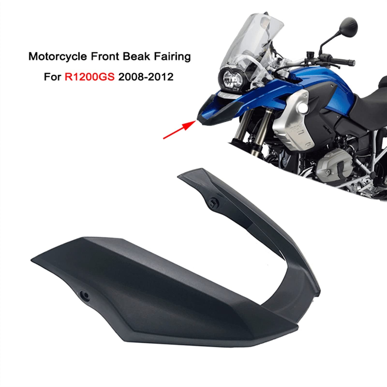 SSFRI Parafanghi Anteriori for carenatura Anteriore Becco esteso for BMW R 1200GS R1200 GS R 1200 GS 2008 2009 2010 2011 2012