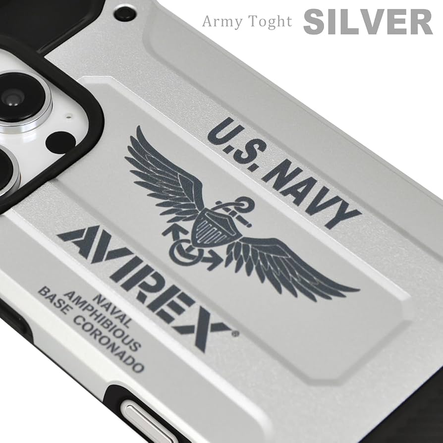 Amazon.co.jp: 【 AVIREX 正規品 】 iPhone 16 Pro ケース 耐