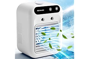 Small Portable Air Conditioner for Home and Office Use, 3-in-1 Air Cooler...