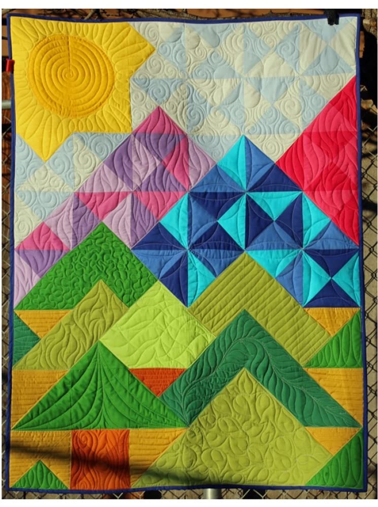 Charisma Horton Summer Mountains Pattern, None