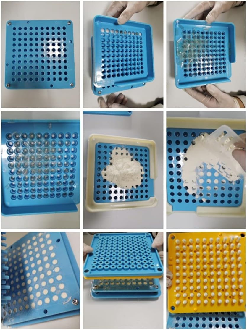 Manual Exerice Board Filling Machine Tray Lab Aid Kits Boost Your Work Efficiency 00#