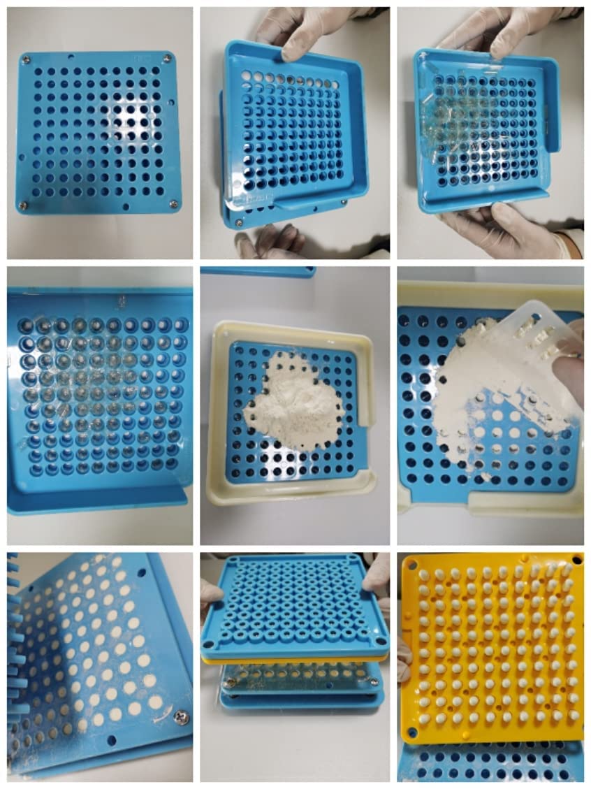 Condition photo showing New/Like New for manual exerice board filling machine tray lab aid kits boost your work efficiency (00#)