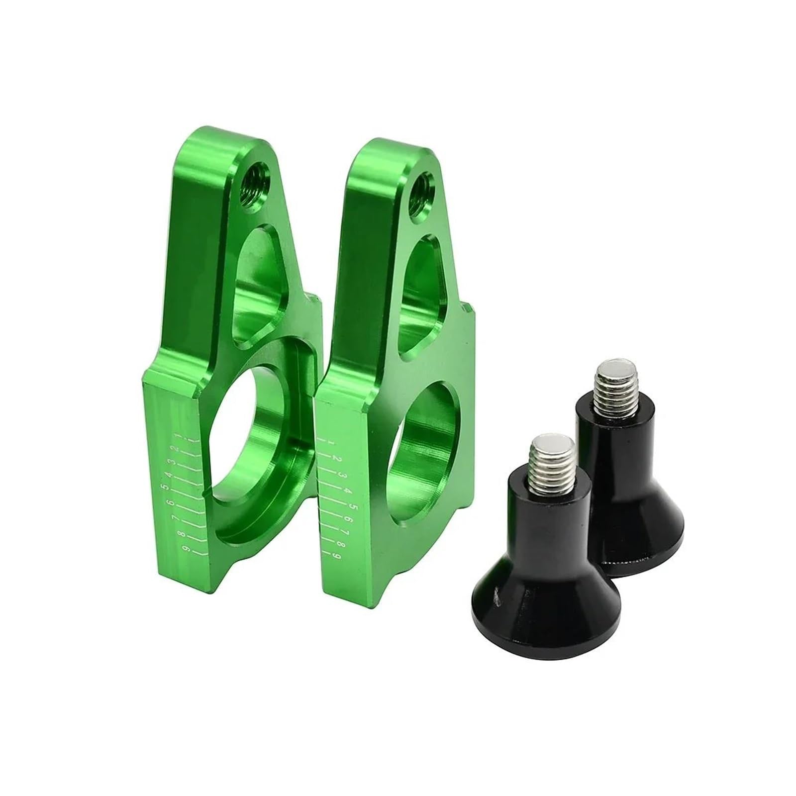 Tendeur de chaîne CNC en aluminium anodisé pour bras oscillant Kawasaki KXF 250 450
