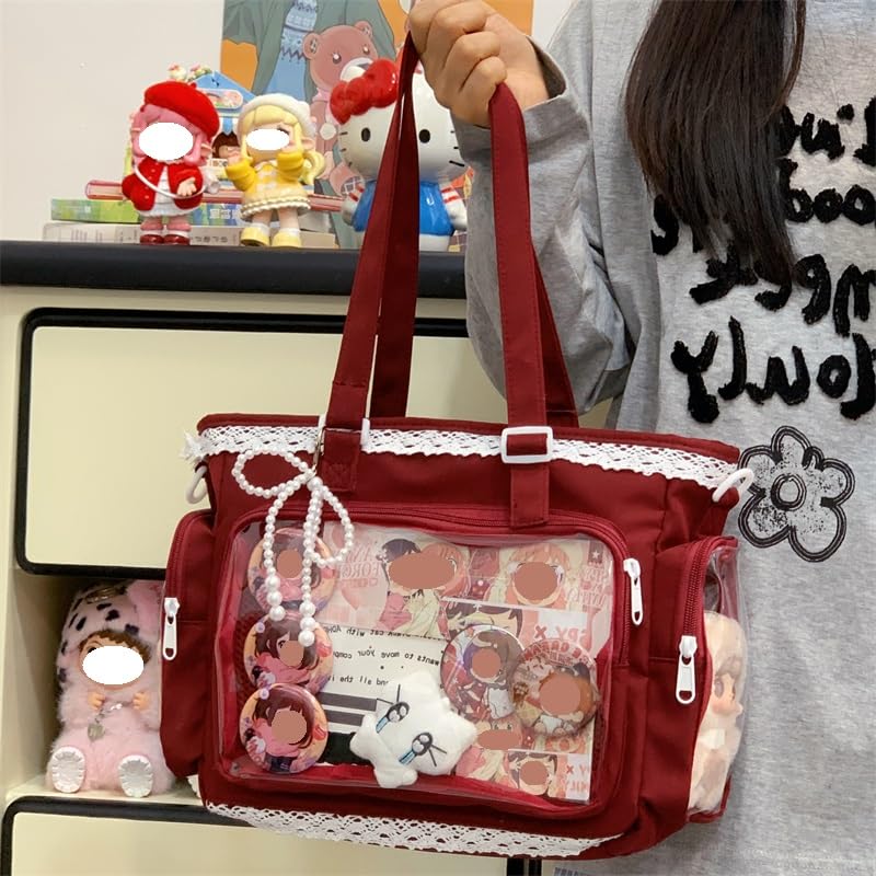 Bolso Tote Crossbody Ita con exhibidor transparente miniatura 4