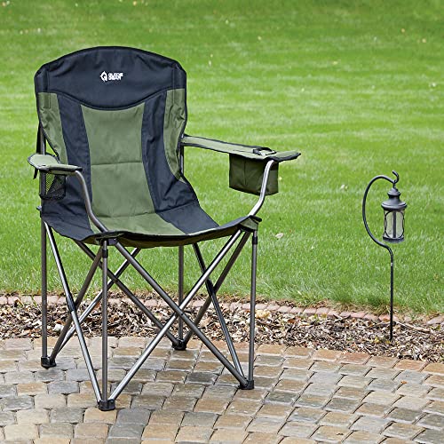 Guide Gear Oversized Xxl Camp Chair, 600-Lb. Capacity, Green/Black, Hunter Green/Black #TOP4