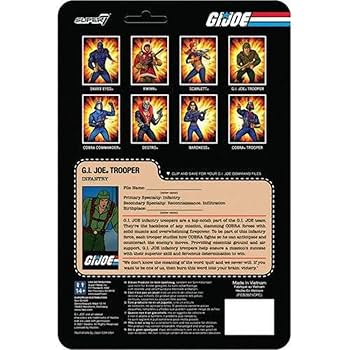 Amazon.com: G.I. Joe Reaction Figures Wave 1 - Greenshirt (Pink)