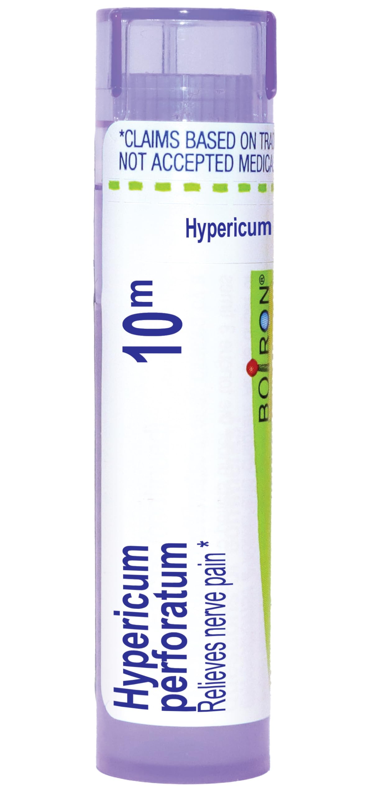 Boiron Hypericum Perforatum 10M Homeopathic Medicine for Nerve Pain - 80 Pellets
