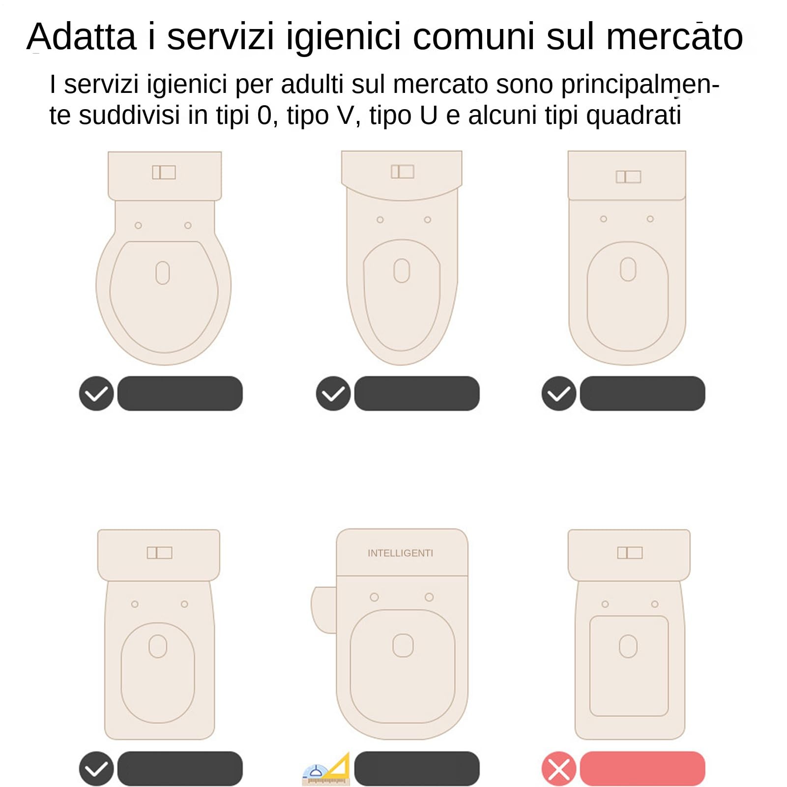 Escalera para orinal – Escalera plegable para inodoro antideslizante