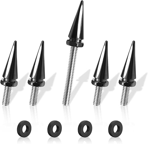 5 tornillos para parabrisas de motocicleta, pernos de punta de carenado para Harley Touring Electra Glide, Street Glide, Ultra Limited y Tri Glide