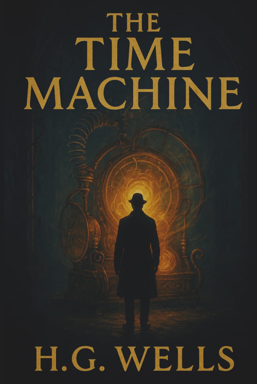 The Time Machine: HG Wells classic time travel science fiction novel