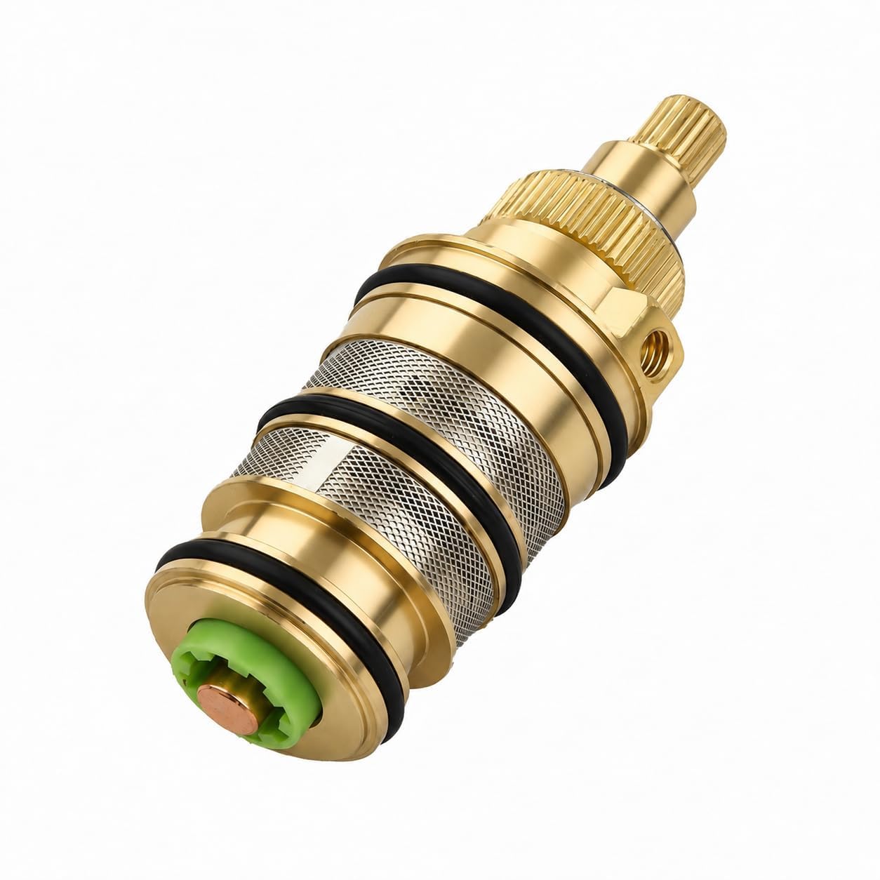 Thermostatic Shower Cartridge Replacement Brass Mixer Tap Valve Repair Kit for Bathroom Temperature Control Universal Fit