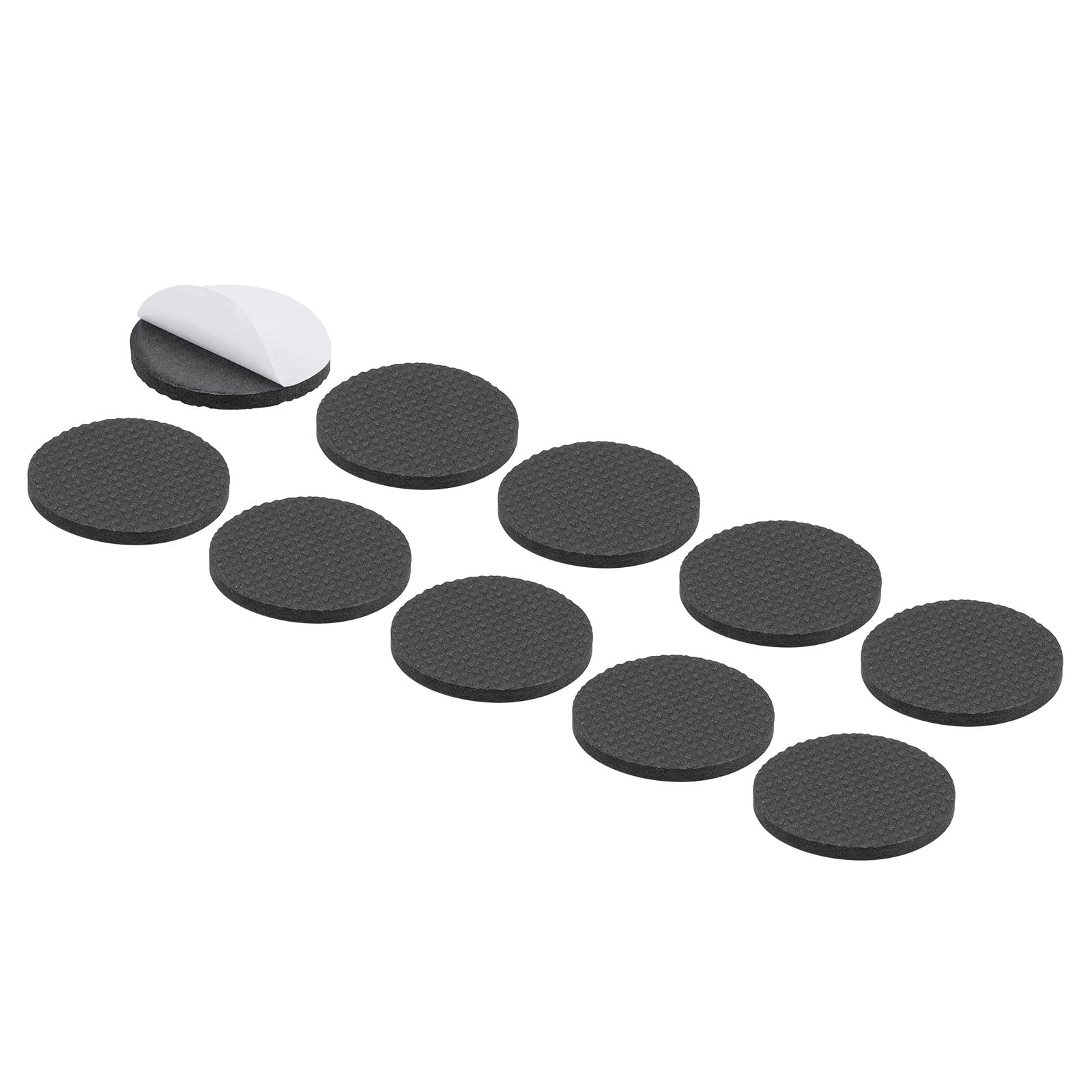 METALLIXITY Rond Feutre Meuble Patins (30x3mm) 16pcs, Auto-adhésif Sol