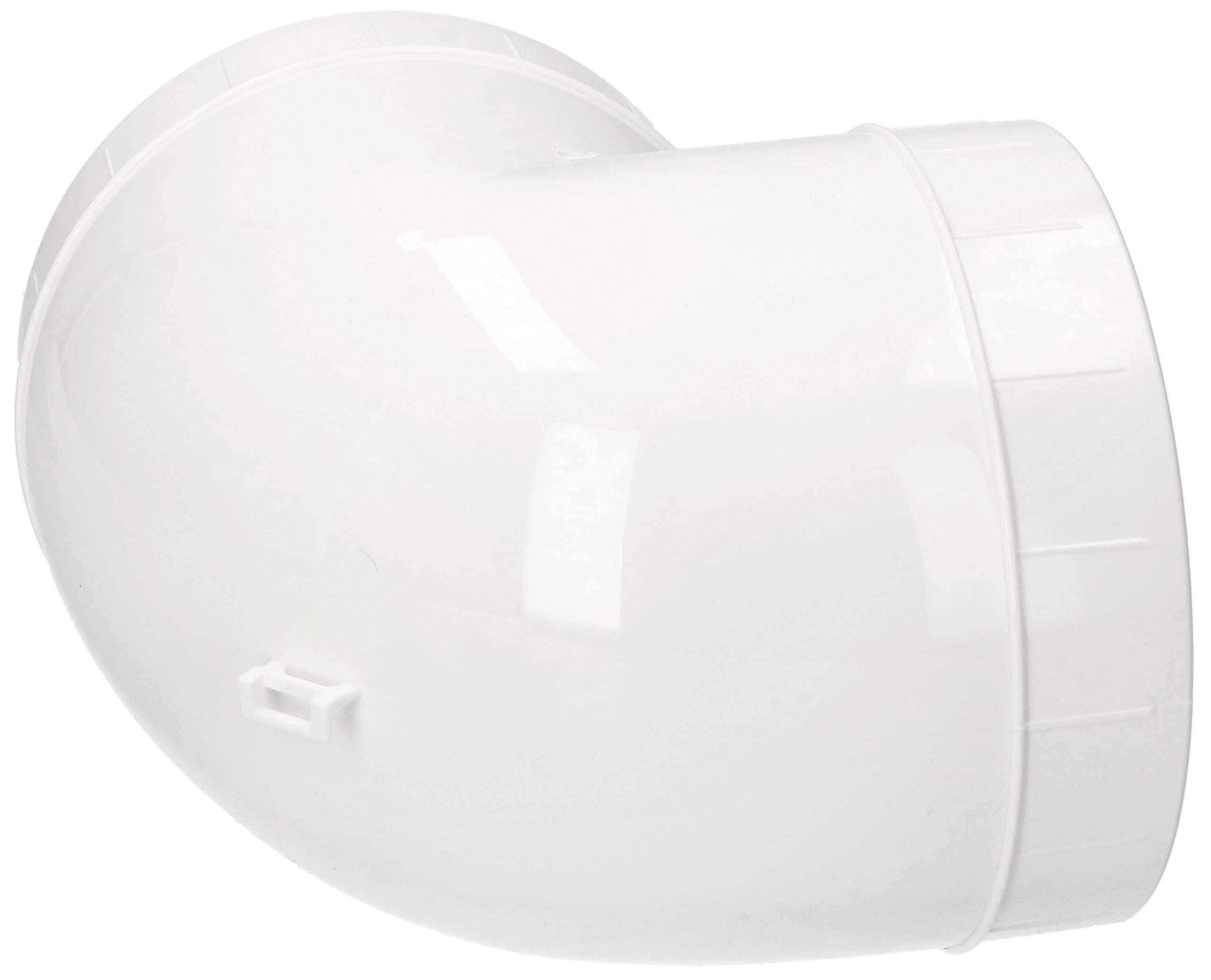 KOTARBAU® Złączka rurowa Ø 150 mm Kolanek 90° Plastik Biały