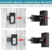 Vista 5 de KIMILAR Soporte para Timbre de Video Antirrobo Mejorado 2024, No Bloquea el Sensor de Movimiento del Timbre, Soporte de Montaje Ajustable Sin