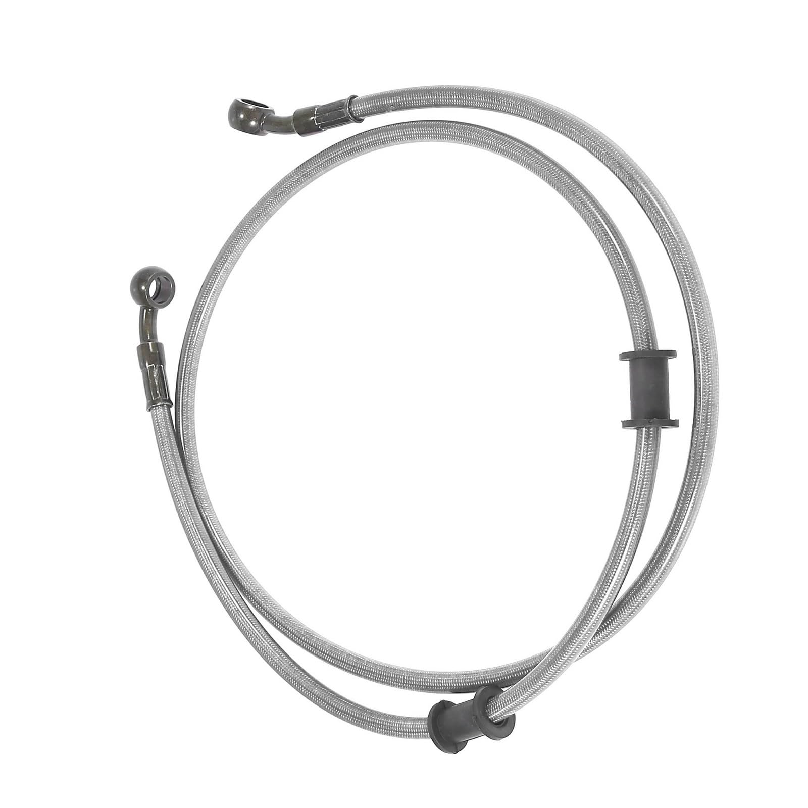 Motorbike Part 120cm 28 Degree Universal Motorcycle Braided Brake Clutch Oil Hoses Line Pipe Throttle Gas Fuel