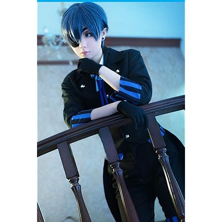 Amazon 劇場版 黒執事 シエル ファントムハイヴ コスプレ衣装 靴 豪華客船編 コスプレ 仮装 通販