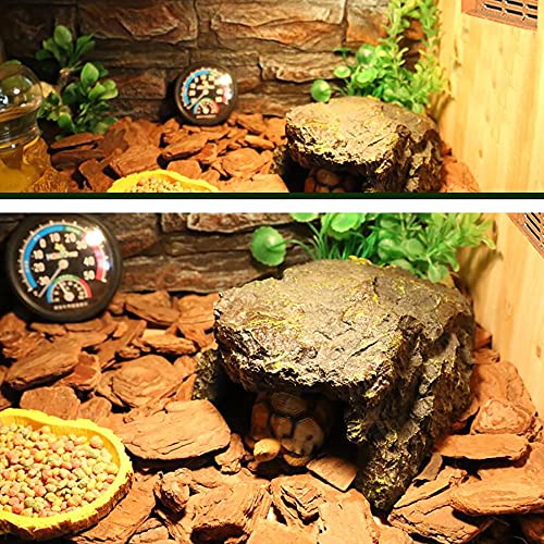 Reptielenterrarium Voerbak voor huisdieren Amfibie kooi Transparante reptielen hoge doos Onafhankelijke lichtschakelaar… - Afbeelding 4