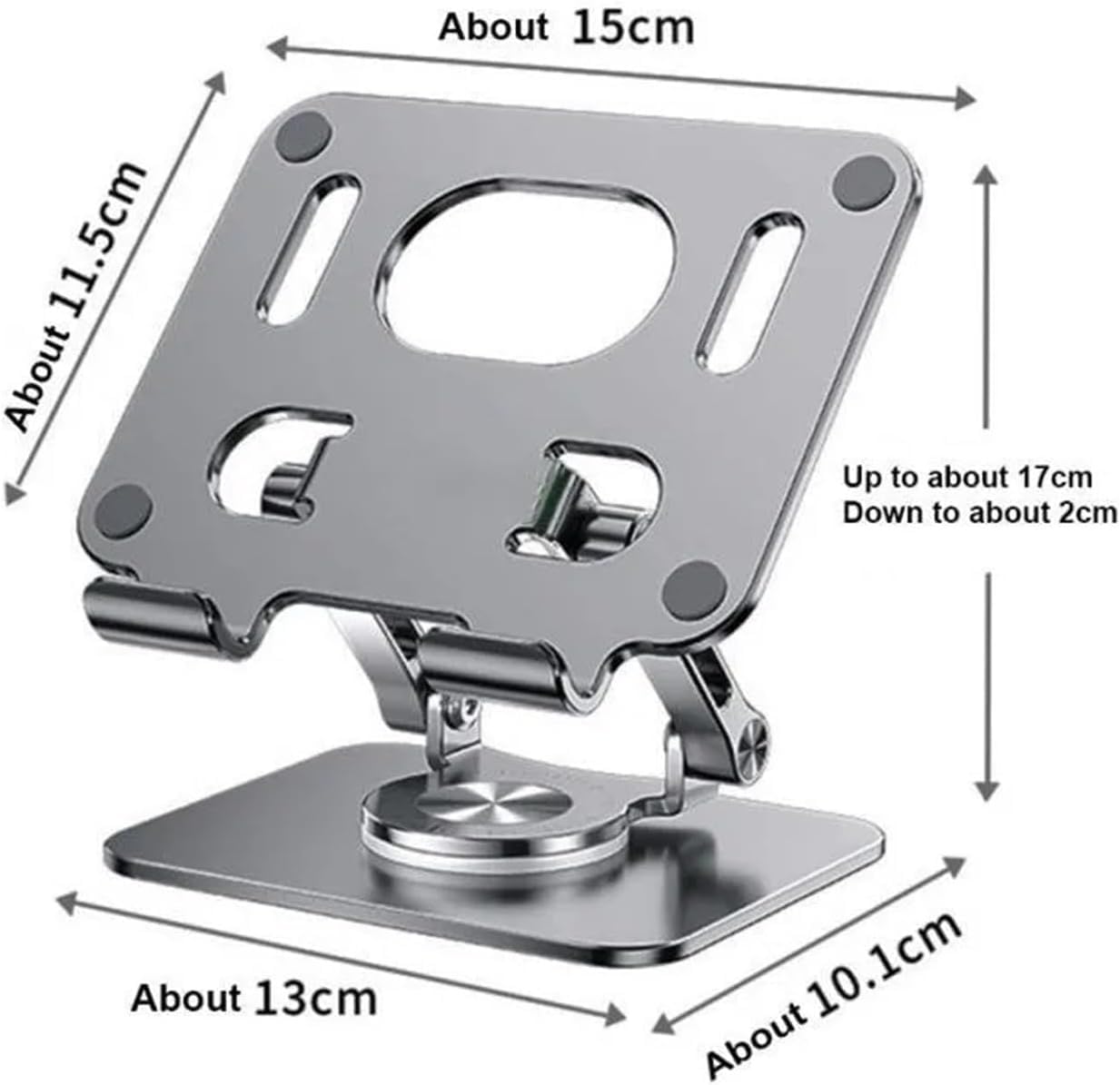 Soporte Plegable para Portátil, para Escritorio, Tableta Y Móvil, Soporte Ajustable, Soporte Ergonómico Portátil para Cama, Viajes Y Oficina.