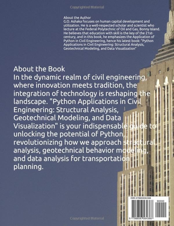 Python Applications in Civil Engineering : l'ouvrage de référence pour l'analyse de données