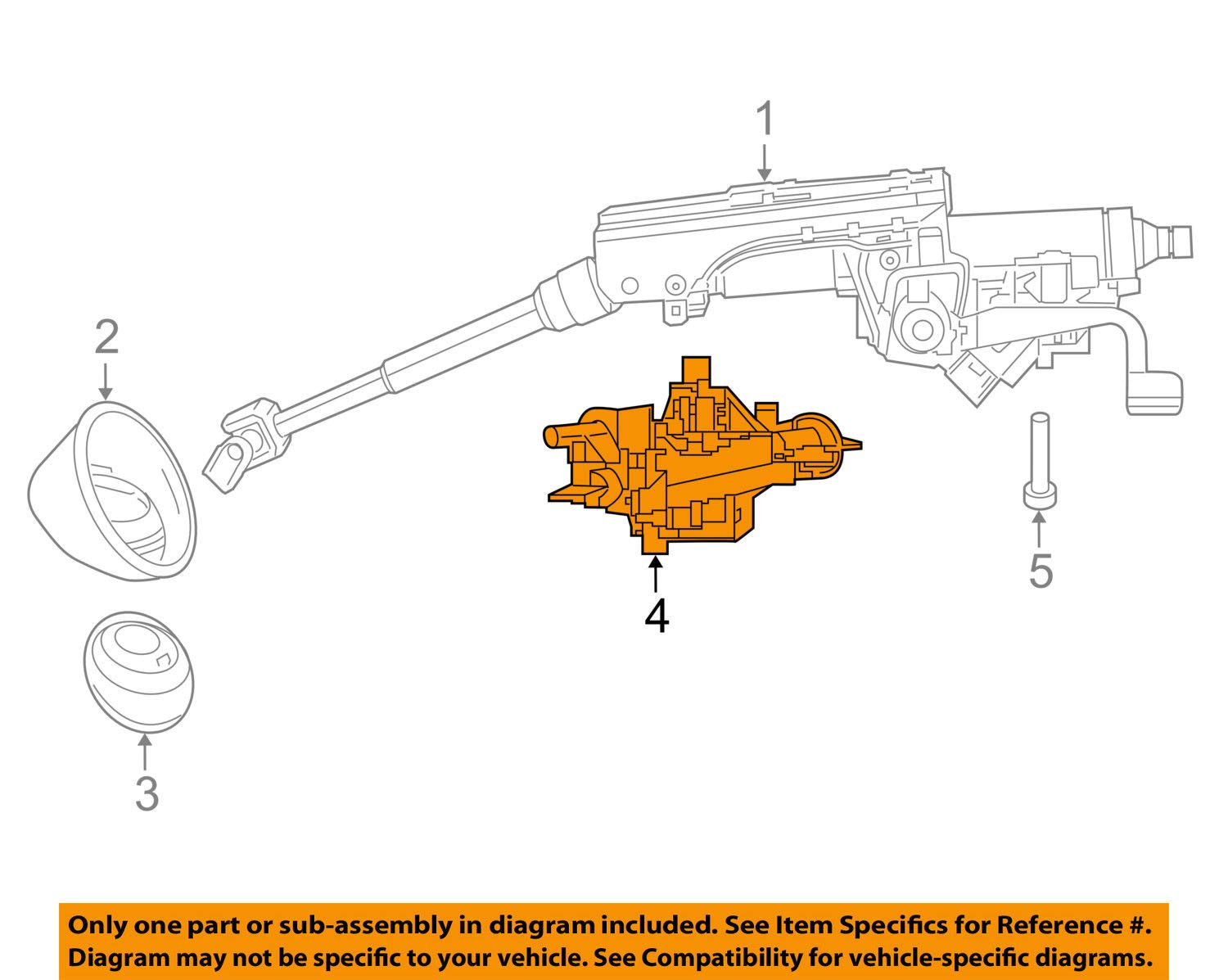 Amazon.com: MOPAR 5057296AM - Housing Steering Col : Automotive