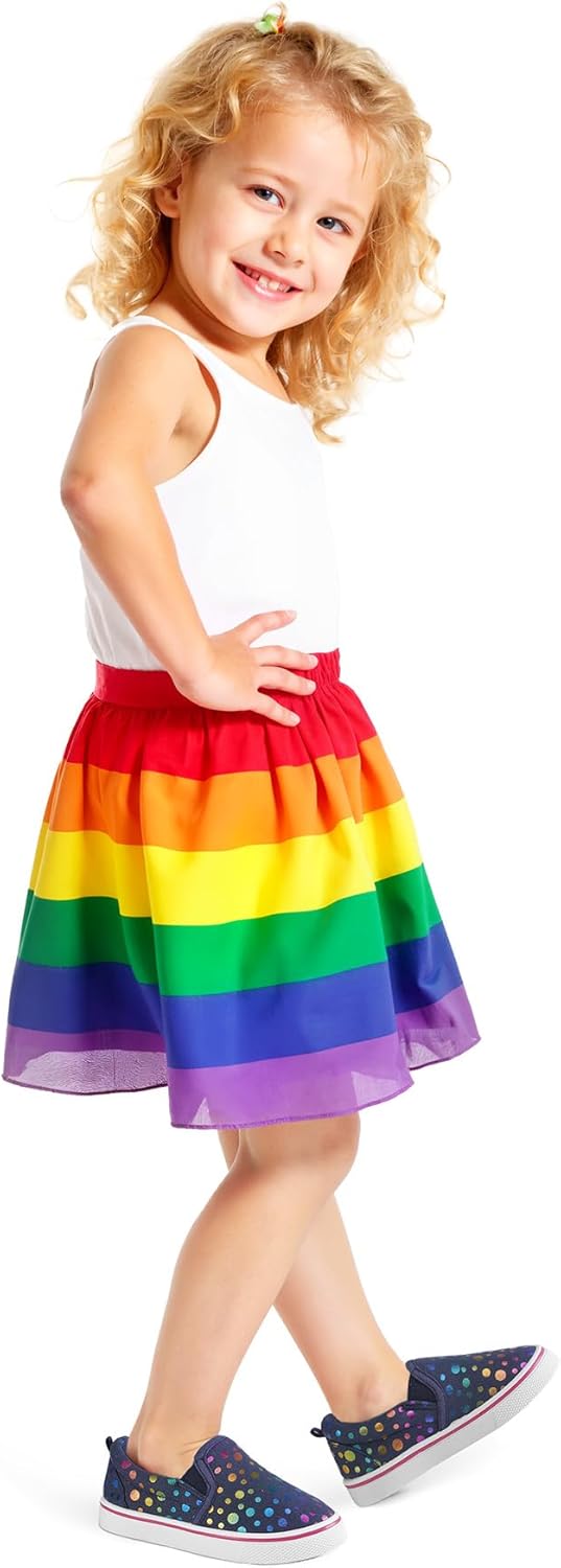 K KomForme Toddler Girls Boys Shoes Little Kids Slip on Canvas Sneakers for Running/Walking - Image 7