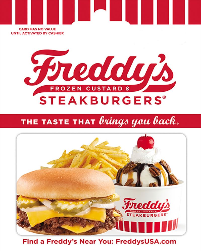 Unlock Amazing Treats with Starbucks Gift Card at Freddy’s Frozen Custard!