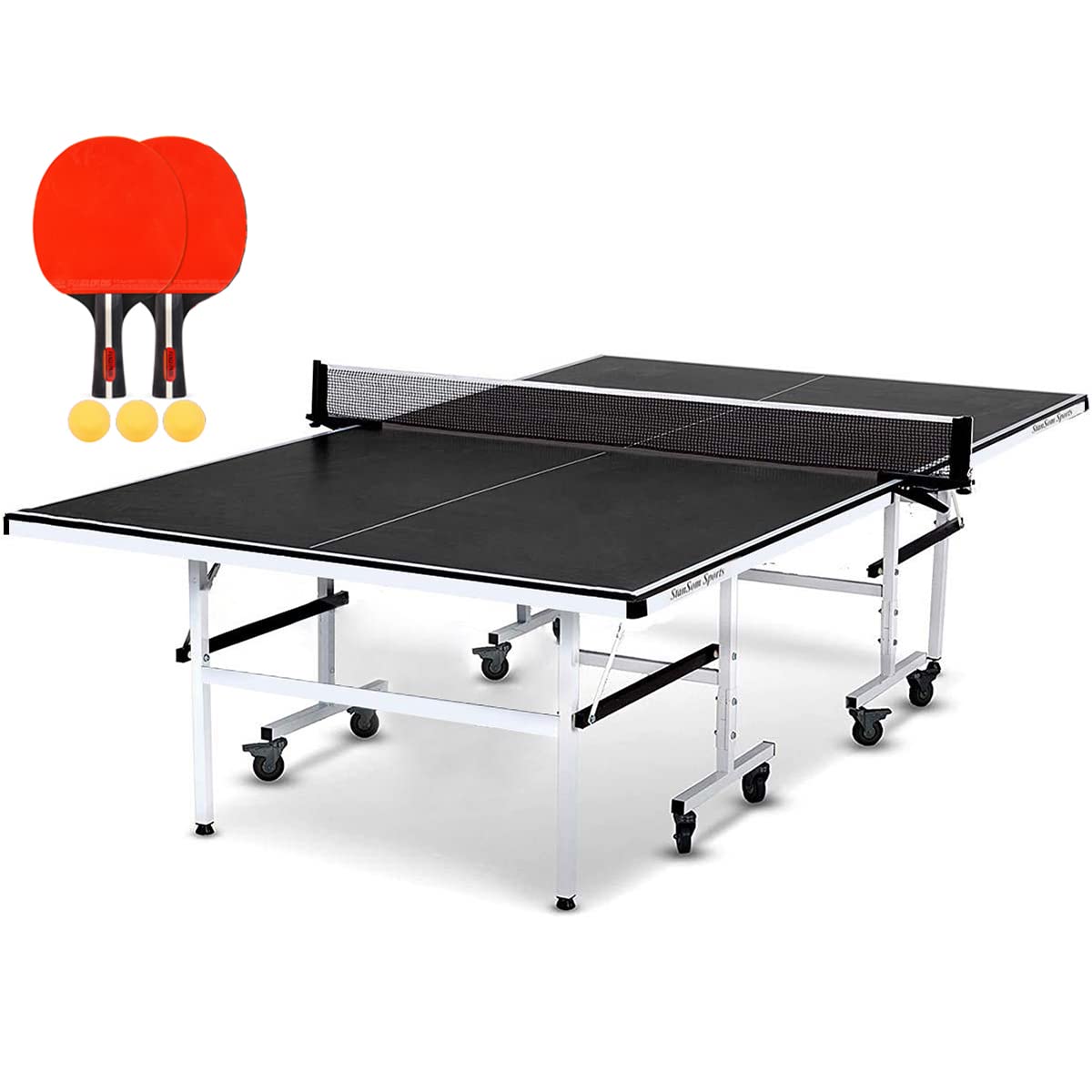 Buy Stansom Professional Foldable Table Tennis Tables with Cover, 18mm