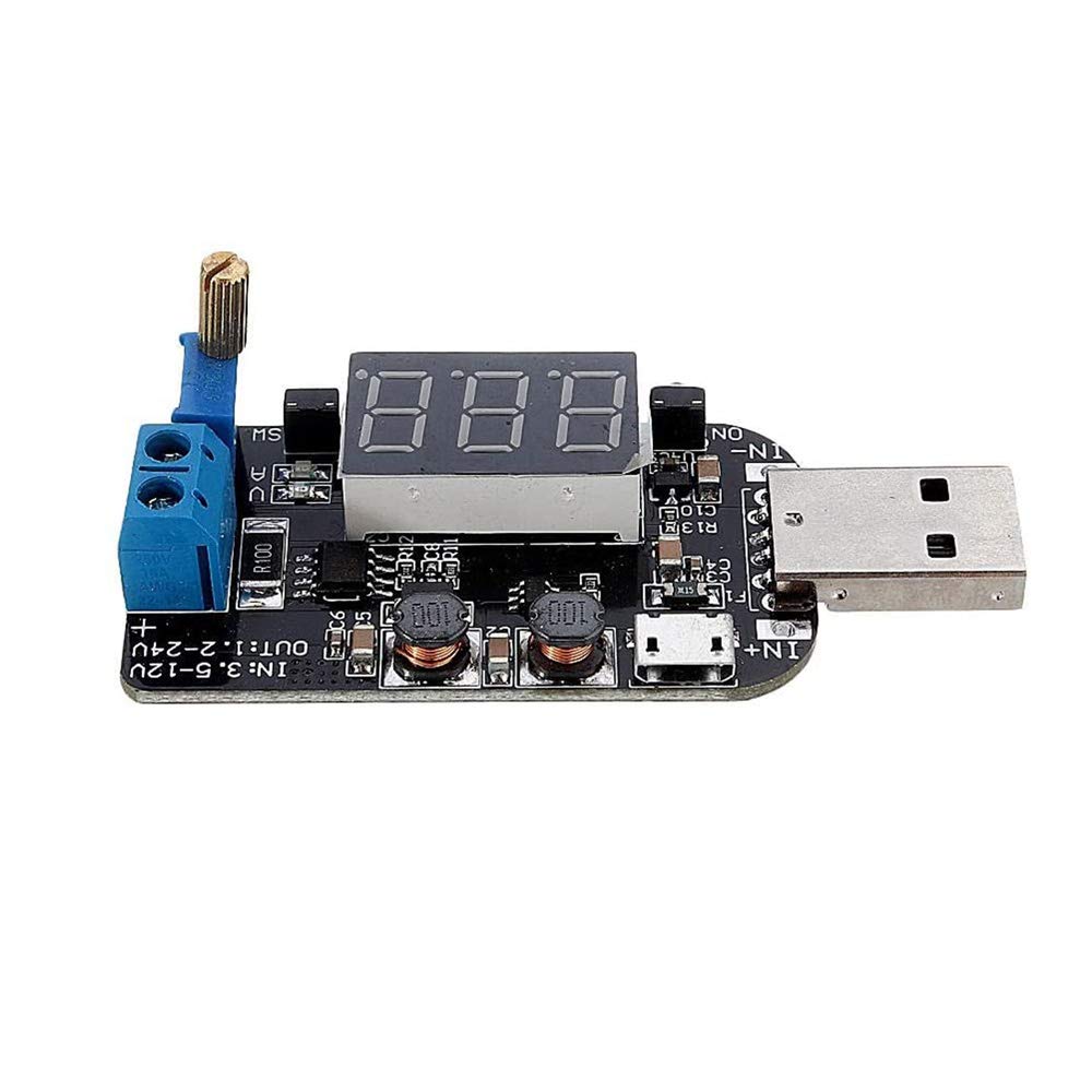 EMagTech Modulo Convertitore Booster DC-DC Da 3,7 V 5 V A 12 V - Foto 2