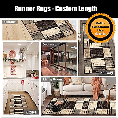 AULIVB Tappeto Corridoio, Antiscivolo 80x160cm