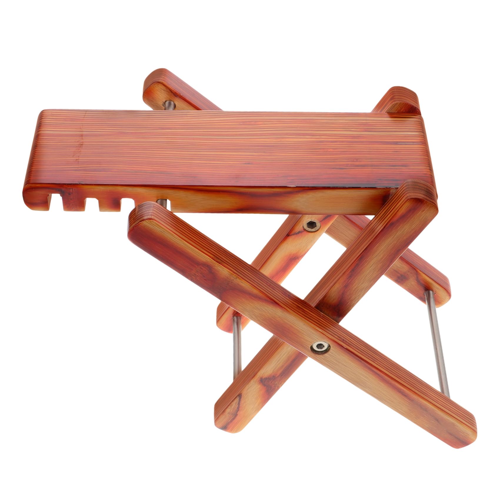 SHOWERORO 1pezzi Poggiapiedi Regolabile Bamboo Per Chitarra Per Chitarra Regolabili Design Pieghevole e Antiscivolo Per Musicisti Classici e Folk