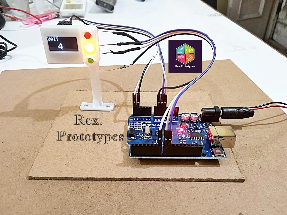 Rex® Traffic Signal/Lights (Stop/Wait/GO) with Time Interval for School Science/Physics Working Model/Engineering College Project-image-19