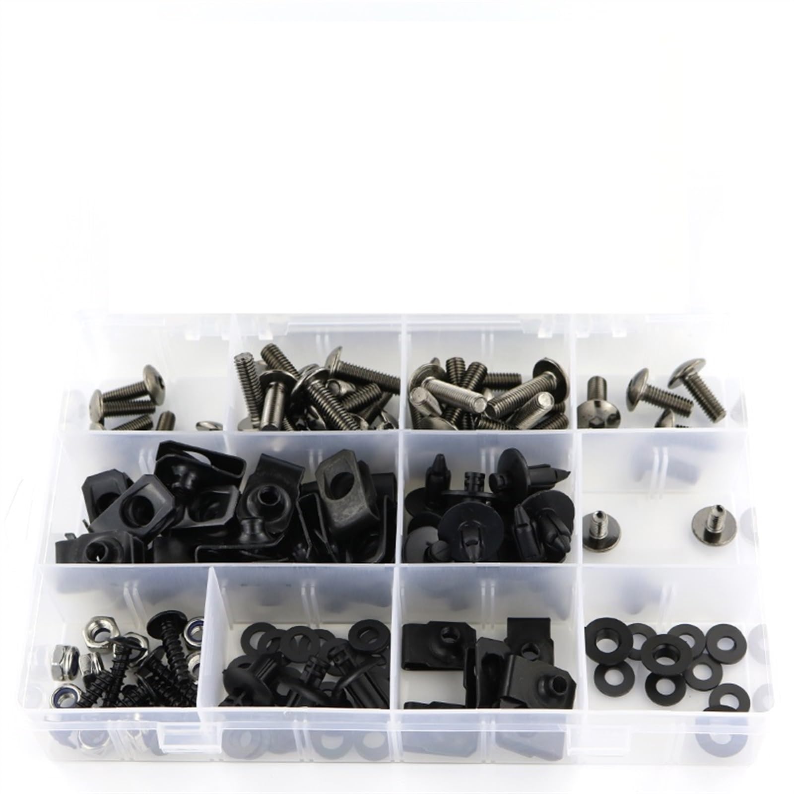 Modified Motorcycle Shell Screws Bolts Fairing Bolt Kit Body Screws Nuts For Y&amaha YZF-R1 YZF R1 2007 2008 Screw Kit(Titanium)