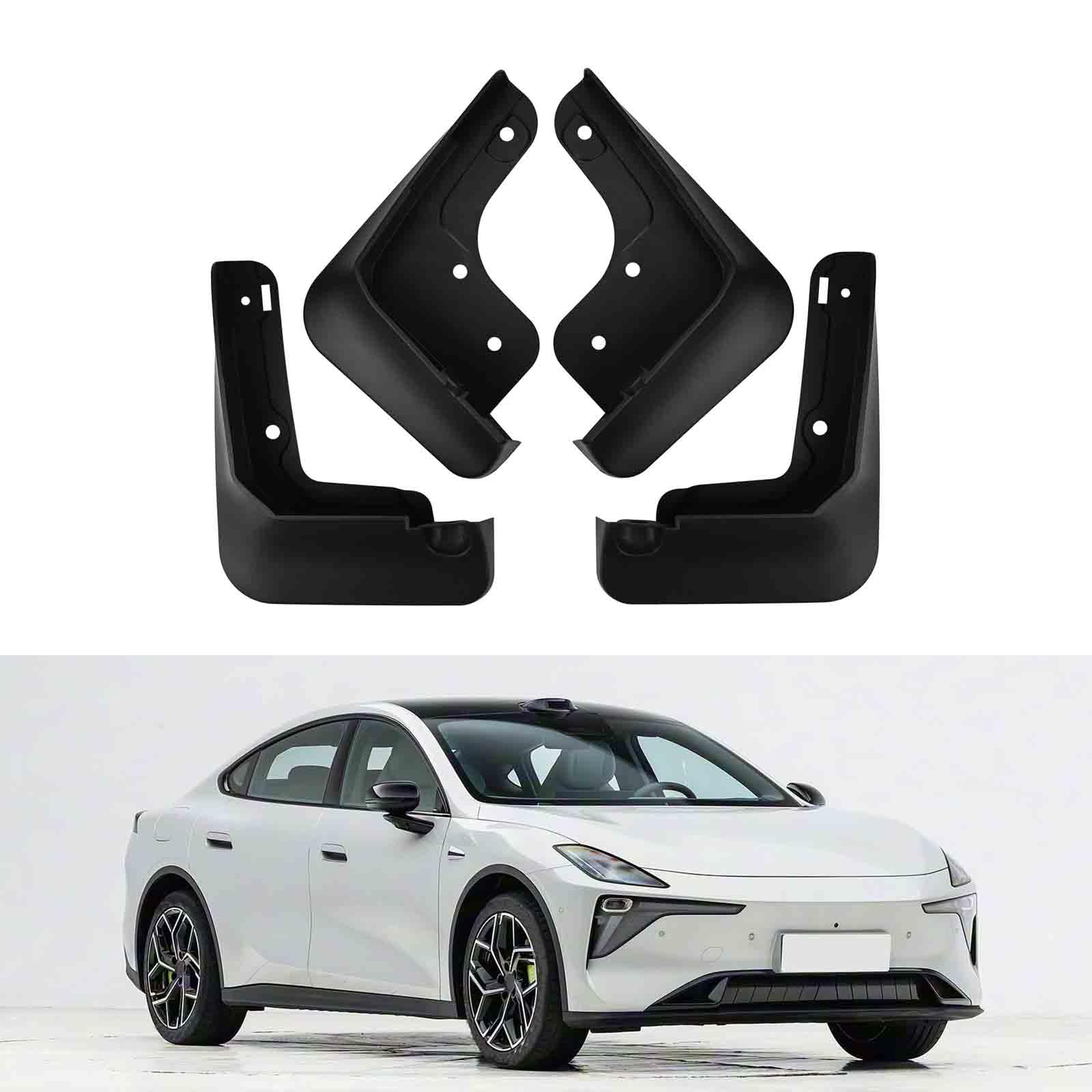 YPSBBHD Car Mud Flaps Fender Splash Guards, Compatible with Changan Deep Blue L06 2026, Splashproof Exterior Accessories for Car Wheel Protector
