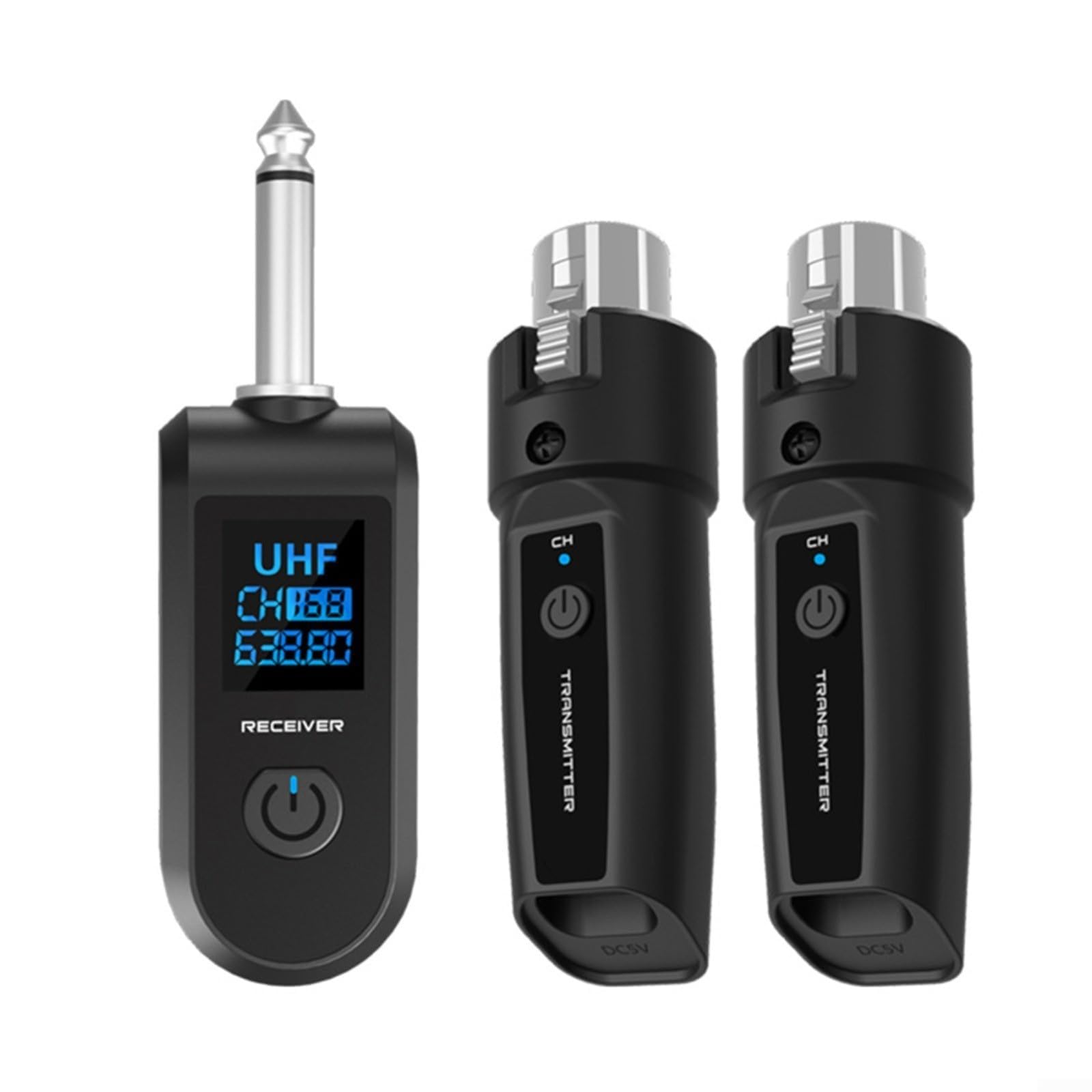 Per Shure BETA58/Sennheiser E945 Pro Wireless XLR System - 550-574MHz 20CH Studio Grade Mic Kit W/110DB per gamma dinamica e trasmissione 50M, 0,2% THD per fasi live e registrazione in studio