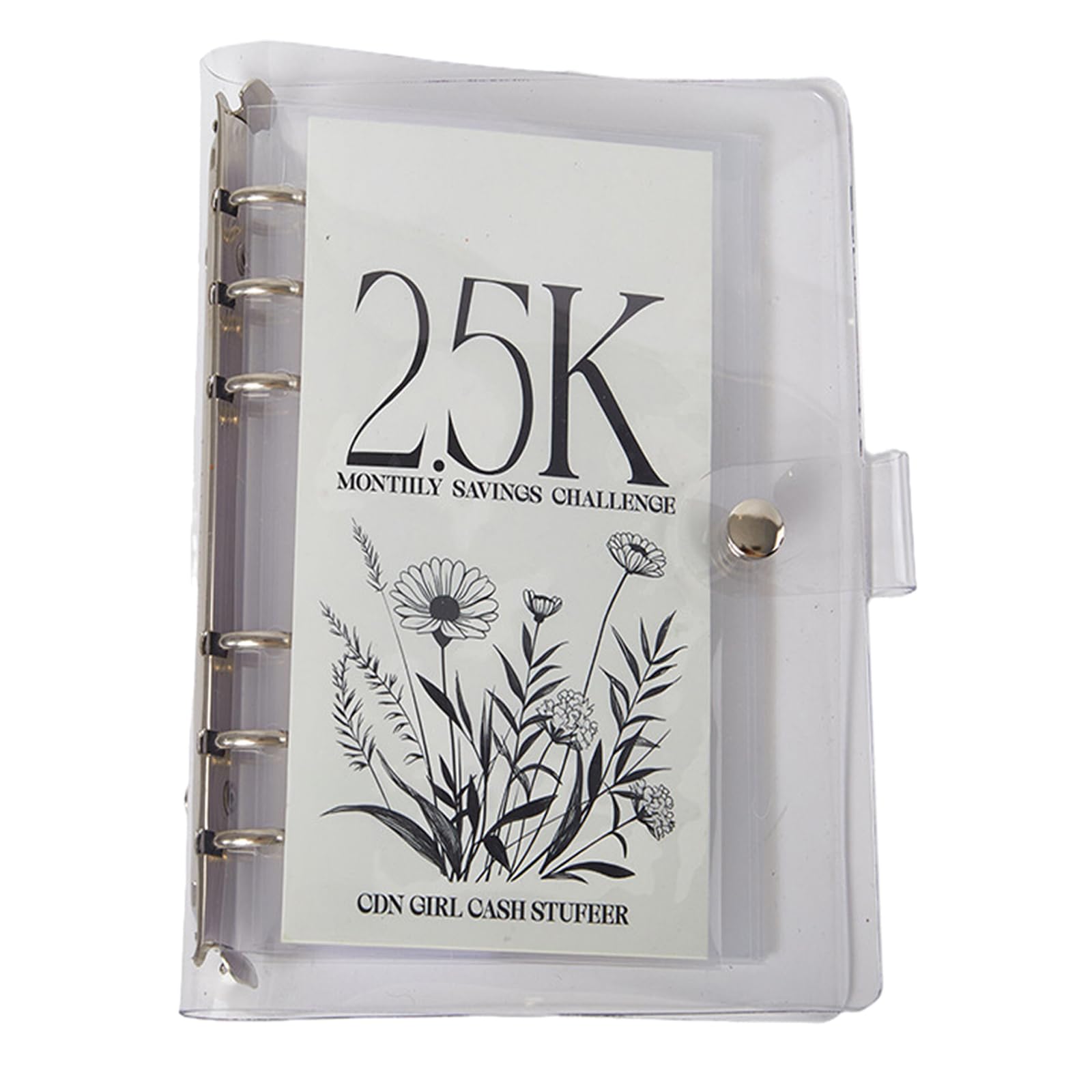 12-Month Envelopes Money Saving Challenge Binder, Money Saving Binder - Save $2,500 and $5,000 and $10,000, Envelope Savings Challenge Book, Savings Challenges Book with Envelopes (2.5K)