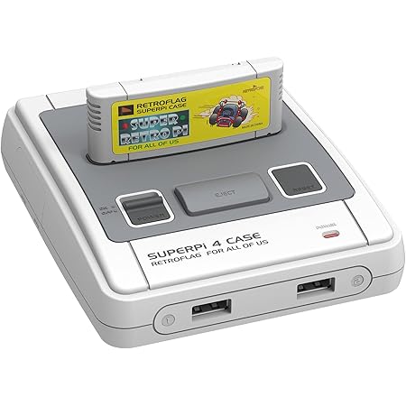 Amazon.co.jp: Retroflag Raspberry Pi ケース SUPERPi ケース 機能的な電源ボタン 安全 ...