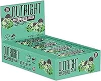 Vista 6 de Outright Bars - Pastel de cumpleaños mantequilla de maní - Barra de proteínas de alimentos integrales - Sin alcoholes de azúcar - MTS Nutrition